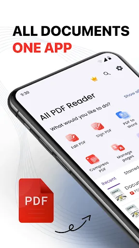 Скриншот 1 — PDF Reader, Editor & Converter