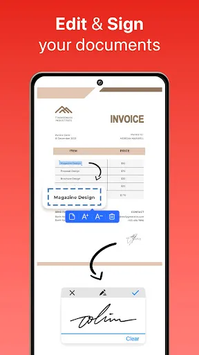 Скриншот 3 — PDF Reader - PDF View and Edit