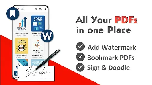 Скриншот 1 — PDF Reader & Editor (PRO)