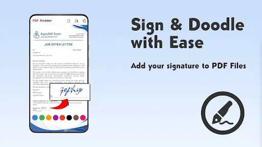 Скриншот 4 — PDF Reader & Editor (PRO)