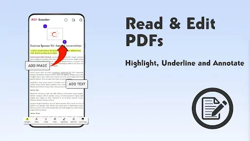Скриншот 5 — PDF Reader & Editor (PRO)