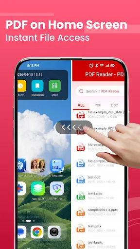 Скриншот 1 — PDF Reader - PDF Launcher