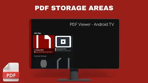 Скриншот 4 — PDF Viewer - Android TV