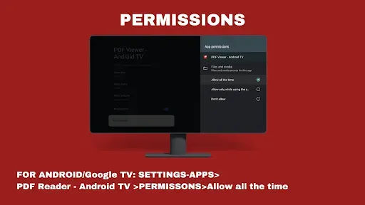 Скриншот 5 — PDF Viewer - Android TV