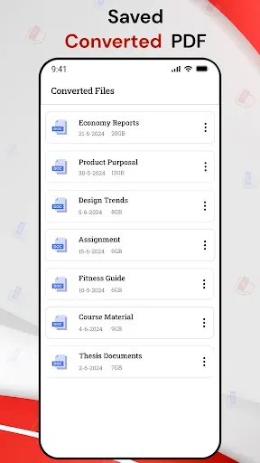 Скриншот 2 — PDF to Word Converter App