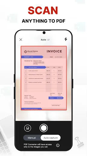 Скриншот 2 — PDF Converter: Scanner & Maker