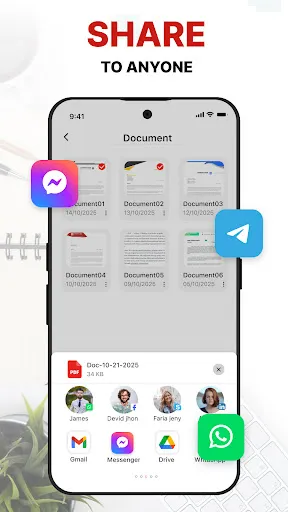 Скриншот 7 — PDF Converter: Scanner & Maker