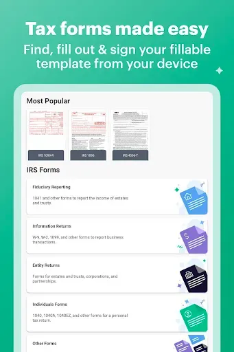 Скриншот 7 — e-taxfiller: Edit PDF forms