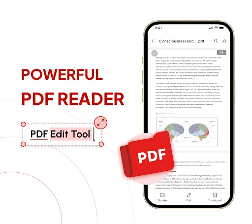 Скриншот 1 — PDF Reader & PDF File Edit