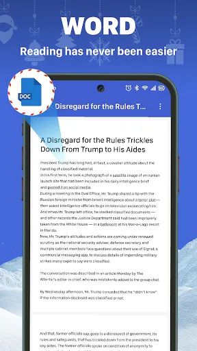 Скриншот 4 — PDF ридер, открывать файлы