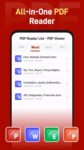 Скриншот 1 — PDF Reader Lite - PDF Viewer