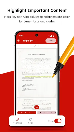 Скриншот 5 — PDF Reader - without ads