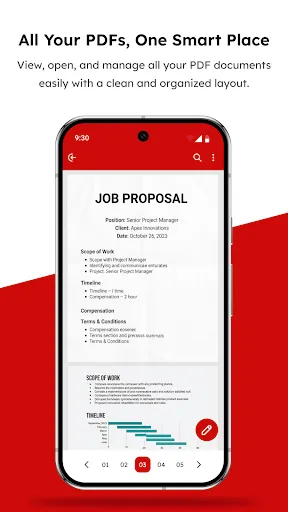 Скриншот 8 — PDF Reader - without ads