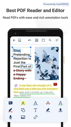 Скриншот 1 — PDF Reader Pro - Reader&Editor