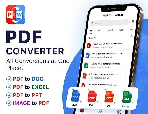 Скриншот 2 — PDF to Word Converter