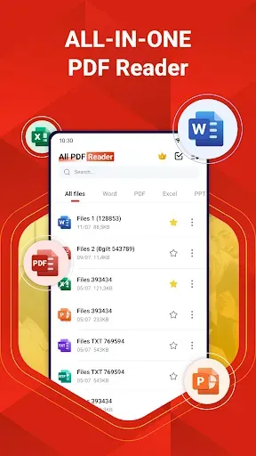 Скриншот 1 — PDF Reader–All Document Viewer