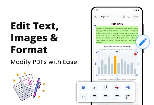 Скриншот 2 — PDF Reader, Editor, Converter