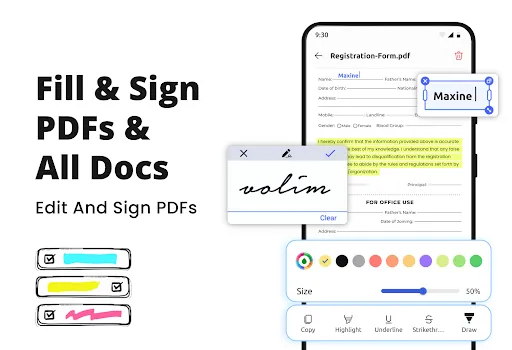 Скриншот 3 — PDF Reader, Editor, Converter