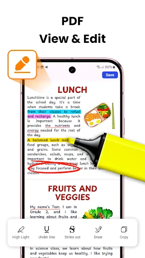 Скриншот 3 — PDF Reader: View PDF File