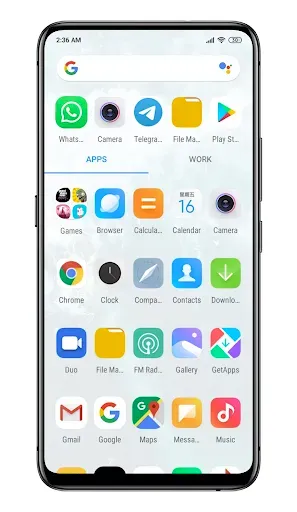 Скриншот 2 — Pear Launcher