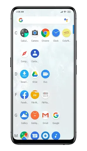 Скриншот 3 — Pear Launcher