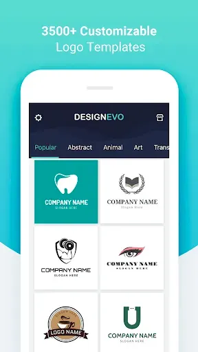 Скриншот 1 — DesignEvo - Logo Maker
