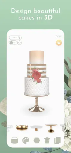 Скриншот 2 — Bakely Wedding Cake Decorating