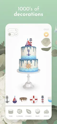 Скриншот 3 — Bakely Wedding Cake Decorating