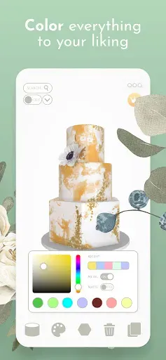 Скриншот 5 — Bakely Wedding Cake Decorating