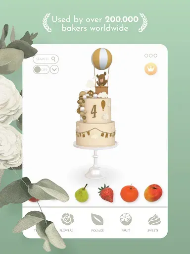 Скриншот 8 — Bakely Wedding Cake Decorating