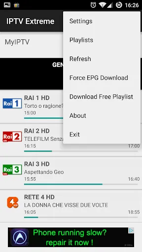 Скриншот 2 — IPTV Extreme