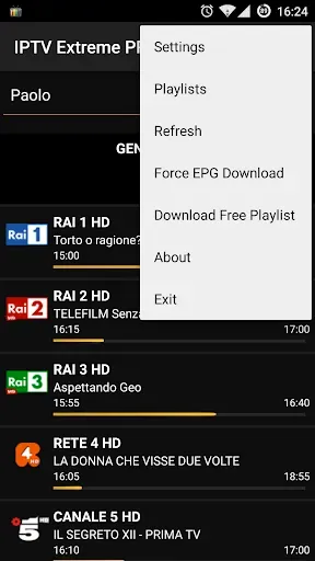 Скриншот 2 — IPTV Extreme Pro