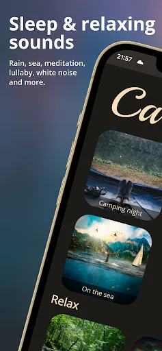 Скриншот 1 — Звуки для сна и отдыха