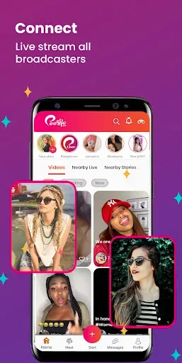 Скриншот 1 — Peegle Live - Live Stream