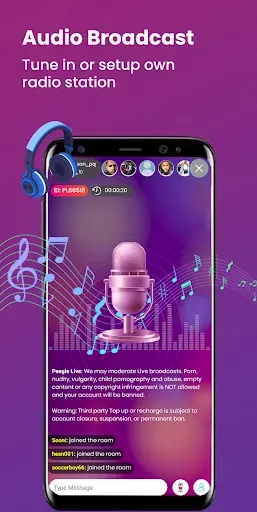 Скриншот 4 — Peegle Live - Live Stream