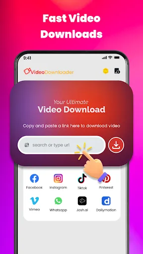 Скриншот 1 — Ultra HD Downloader & Player
