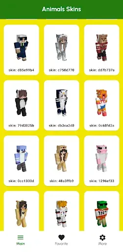 Скриншот 3 — Скины животных для Minecraft