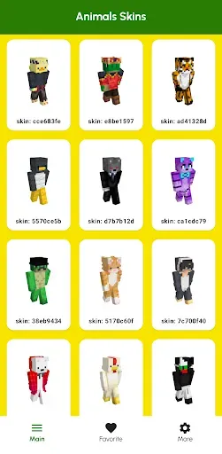 Скриншот 7 — Скины животных для Minecraft