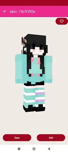 Скриншот 6 — Скины для девочек Minecraft