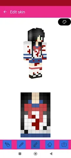 Скриншот 7 — Скины для девочек Minecraft
