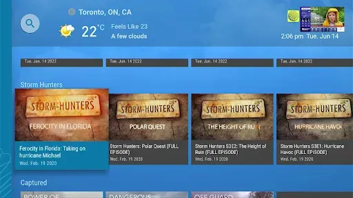 Скриншот 3 — The Weather Network TV App