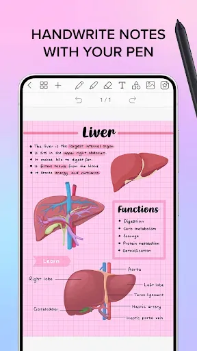 Скриншот 1 — Penly: Digital Planner & Notes