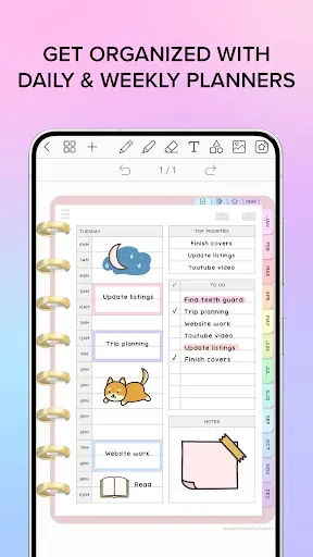 Скриншот 3 — Penly: Digital Planner & Notes