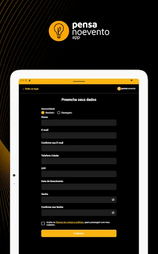 Скриншот 6 — Pensanoevento App