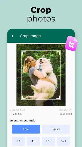 Скриншот 4 — Image Size - Photo Resizer