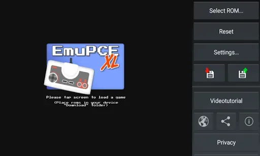 Скриншот 4 — EmuPCE XL (PC Engine Emulator)
