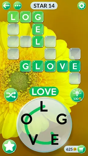 Скриншот 1 — Wordscapes In Bloom