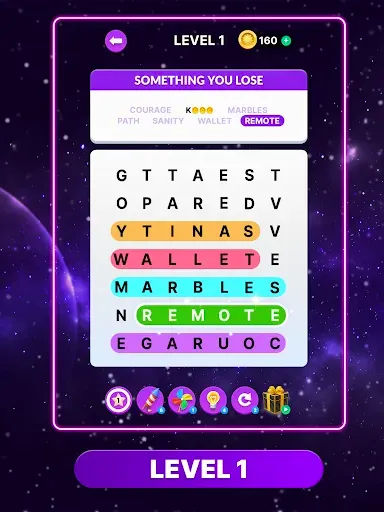 Скриншот 7 — Wordscapes Search: Word Games
