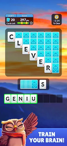 Скриншот 1 — Wordscapes Solitaire