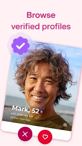 Скриншот 2 — Ourtime : Dating App for 50+